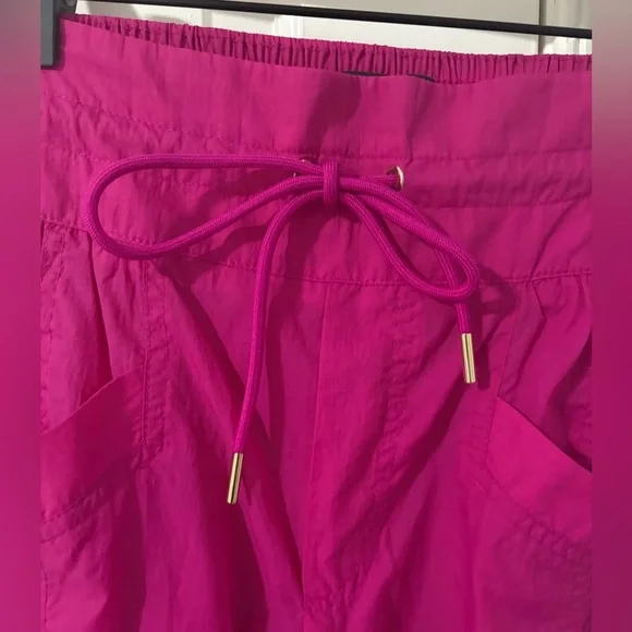 Athleta x Alicia Keys High-Waist Parachute Cargo Pants Size 8 Oversized Baggy